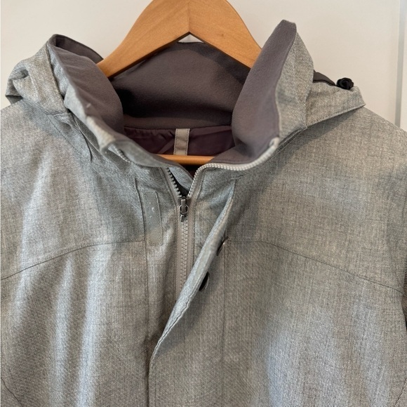 Burton Women's Grey Jacket size XL. Skiing snowboarding Winter D - Picture 9 of 12